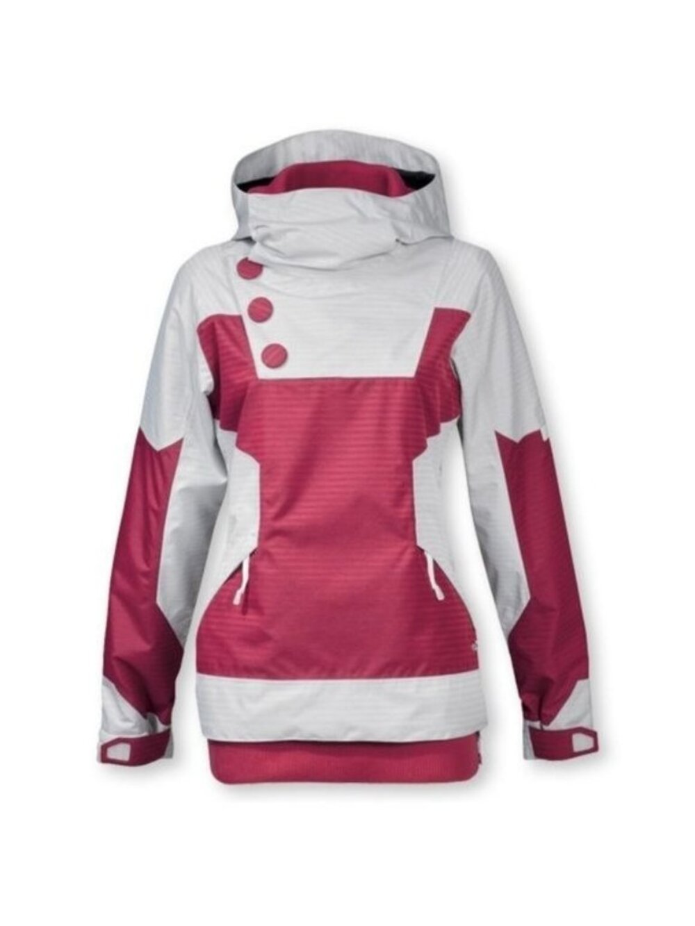 Oakley Women’s 'State Jacket" Snowboarding Hot Pink & White Sz XS
